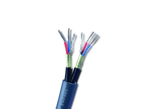Supra kabel audio MB-02 Line Cable 2par Halogenfri grå 200 m. 